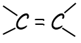 alkene functional group.
